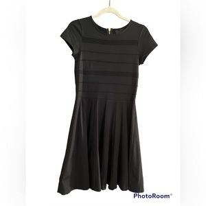 Cynthia Rowley Black zip up dress